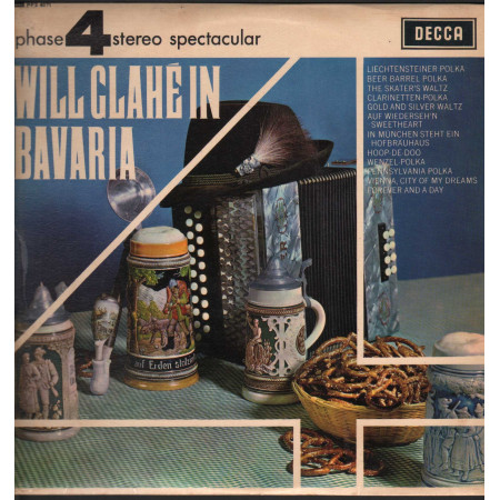 Will Glahe ‎Lp Vinile Will Glahe In Bavaria / Decca  Phase 4 Stereo Nuovo