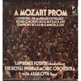 Mozart / Lawrence Foster / Alan Civil Lp A Mozart Prom / Decca Phase 4 Nuovo Mozart / Lawrence Foster / Alan Civil Lp A Mozart Prom / Decca Phase 4 Nuovo
