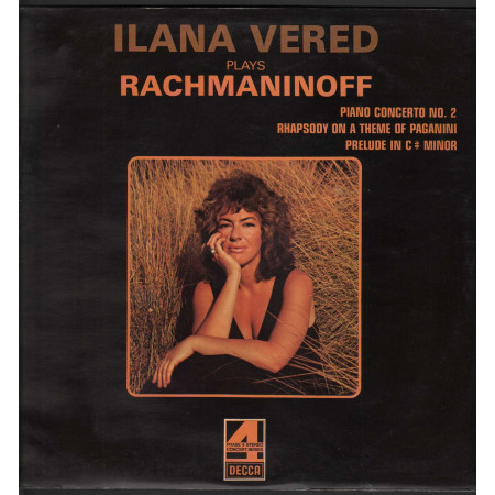 Rachmaninoff / Ilana Vered Lp Vinile Ilana Vered Plays Rachmaninoff Decca Nuovo