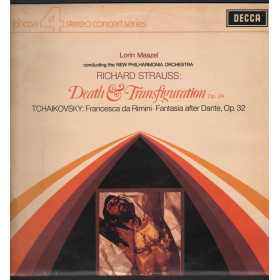 Strauss / Tchaikovsky / Lorin Maazel Lp Death & Transfigurationr / Decca Nuovo Mahler / Erich Leinsdorf Lp Vinile Symphony No 1 In D Major / Decca Nuovo