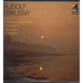 Rudolf Firkusny Lp Rudolf Firkusny Plays Beethoven Sonatas / Decca Nuovo Rudolf Firkusny Lp Rudolf Firkusny Plays Beethoven Sonatas / Decca Nuovo