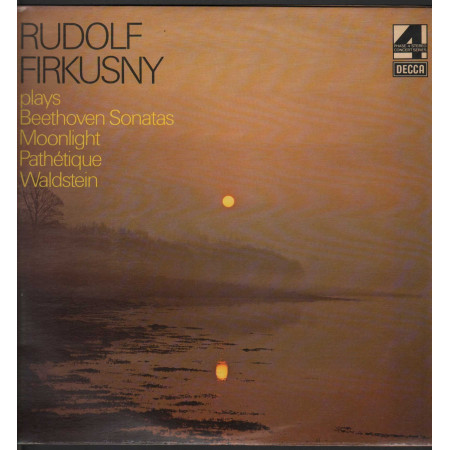 Rudolf Firkusny Lp Rudolf Firkusny Plays Beethoven Sonatas / Decca Nuovo