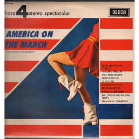 Bob Sharples & His Orchestra Lp Vinile America On The March / Decca Nuovo Bob Sharples & His Orchestra Lp Vinile America On The March / Decca Nuovo