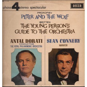 Prokofiev / Britten / Antal Dorati Lp Peter And The Wolf / Decca Phase 4 Nuovo Prokofiev / Britten / Antal Dorati Lp Peter And The Wolf / Decca Phase 4 Nuovo