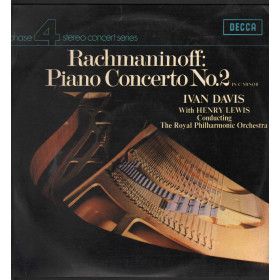 Rachmaninoff / I Davis / H Lewis Lp Piano Concerto No. 2 In C Minor Decca Nuovo Rachmaninoff / I Davis / H Lewis Lp Piano Concerto No. 2 In C Minor Decca Nuovo