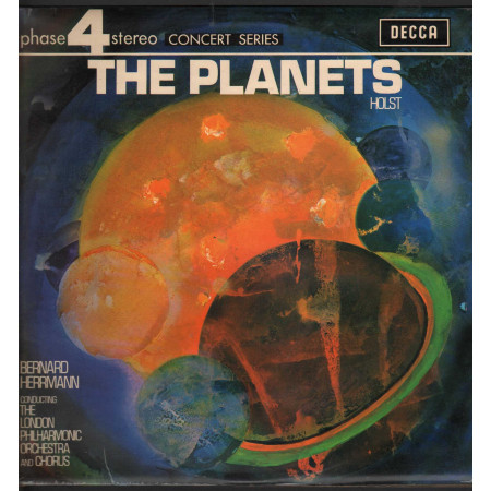 B Herrmann ‎/ G Holst Lp The Planets Suite For Large Orchestra / Decca Nuovo