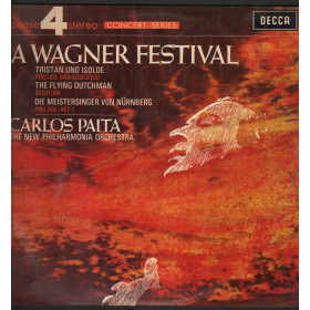 Carlos Paita / Wagner Lp Vinile A Wagner Festival / Decca Phase 4 Italia Nuovo Carlos Paita / Wagner Lp Vinile A Wagner Festival / Decca Phase 4 Stereo Nuovo