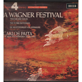 Carlos Paita / Wagner Lp Vinile A Wagner Festival / Decca Phase 4 Stereo Nuovo Carlos Paita / Wagner Lp Vinile A Wagner Festival / Decca Phase 4 Stereo Nuovo