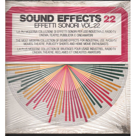 Sound Effects 22- Effetti Sonori Vol 22 Lp Vinile Vedette VSM 38585 Sigillato