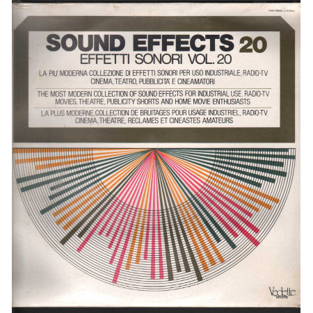 Sound Effects 20 - Effetti Sonori Vol 20 Lp Vinile Vedette VSM 38583 Sigillato