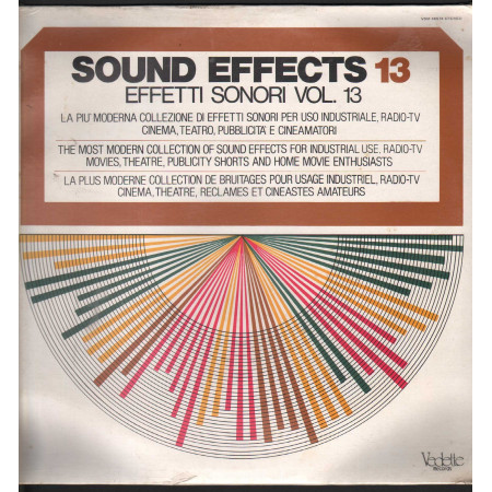 Sound Effects 13 - Effetti Sonori Vol 13 Lp Vinile Vedette VSM 38574 Sigillato