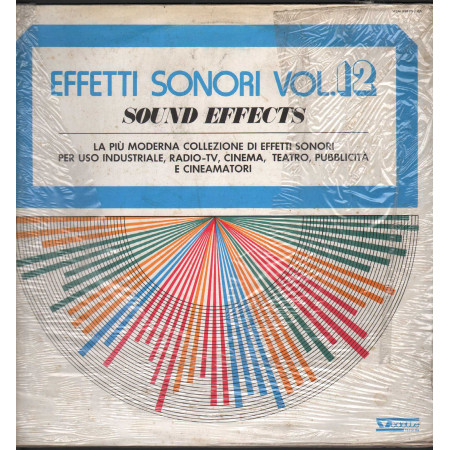 Sound Effects 12 Effetti Sonori Vol 12 Lp Vinile Vedette VSM 38573 QS Sigillato