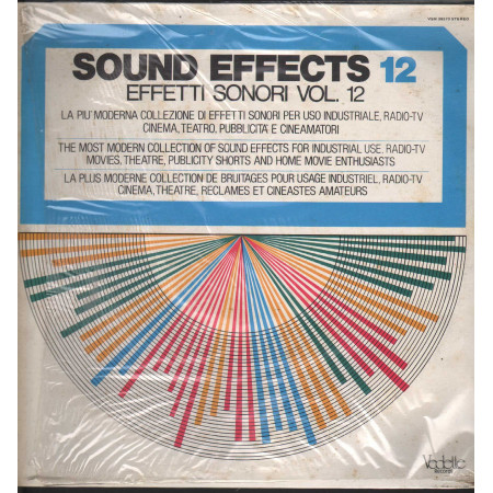 Sound Effects 12 Effetti Sonori Vol 12 Lp Vinile Vedette VSM 38573 Sigillato