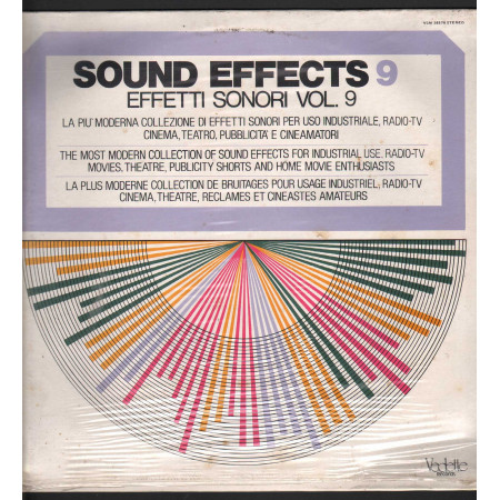 Sound Effects 9 - Effetti Sonori Vol 9 Lp Vinile Vedette VSM 38570 Sigillato