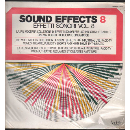 Sound Effects 8 - Effetti Sonori Vol 9 Lp Vinile Vedette VSM 38569 Sigillato