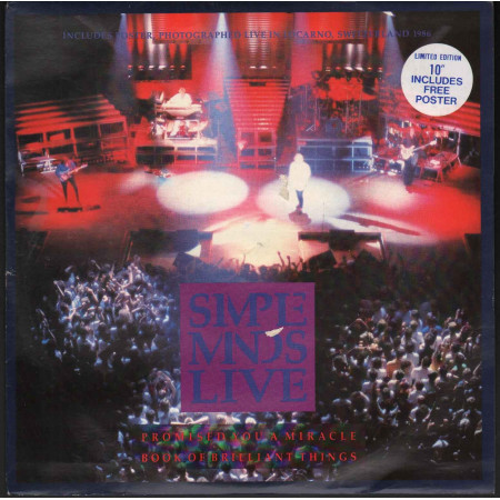 Simple Minds Vinile 10" 45 RPM Promised You A Miracle / Book Of Brilliant Things