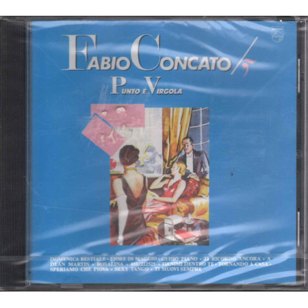 Fabio Concato ‎CD Punto E Virgola / Philips ‎– 510 665-2 Sigillato