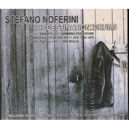 Stefano Noferini CD Destination Drums / Italian Communication ‎IC023/C Sigillato