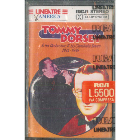 Tommy Dorsey Orchestra MC7 Clambake Seven 1935-1939 / ‎RCA ‎NK 43621 Sigillata