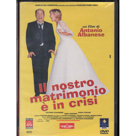 Il Nostro Matrimonio E' In Crisi DVD Aisha Cerami Antonio Albanese Sigillato