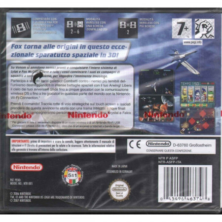 Star Fox Command Videogioco Nintendo DS NDS Sigillato