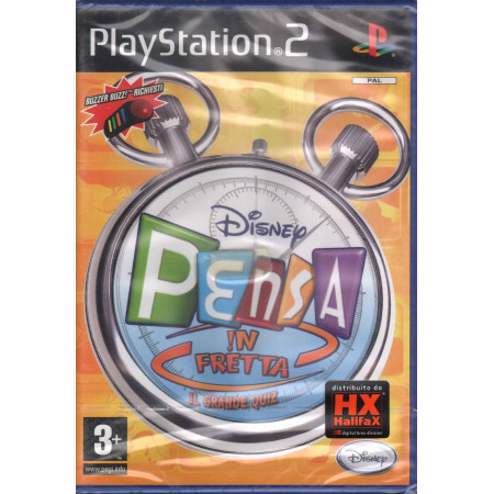 Disney Pensa In Fretta Videogioco Playstation 2 PS2 Disney Interactive Sigillato