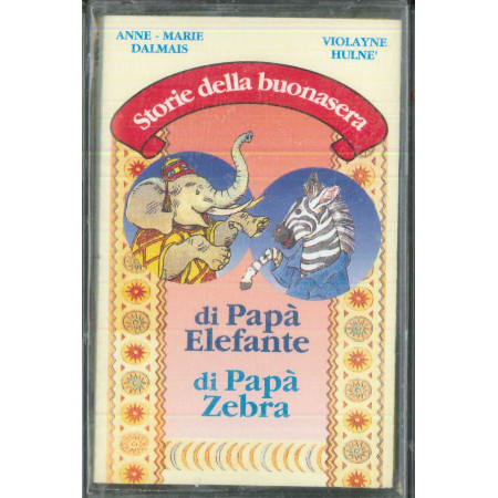 Storie Della Buonasera MC7 Di Papa' Elefante - Zebra / 8054-4 Sigillata