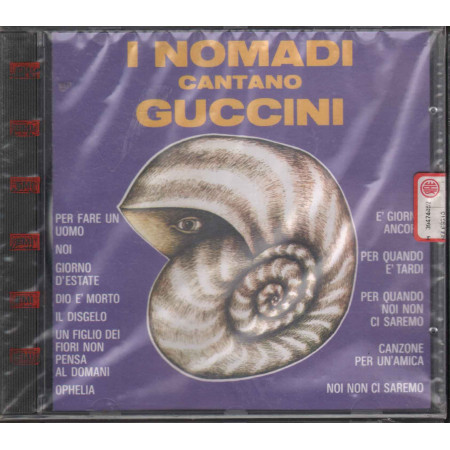 Nomadi CD I Nomadi Cantano Guccini / EMI 7 94040 2 Bollino SIAE Bianco Sigillato