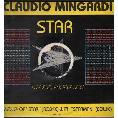 Claudio Mingardi ‎Vinile 12" Star / Best Record ‎– BEST 12027 Nuovo