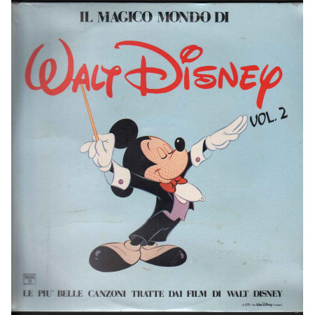 Il Magico Mondo Di Walt Disney Vol 2 Lp Vinile Disneyland 229246417-1 Sigillato