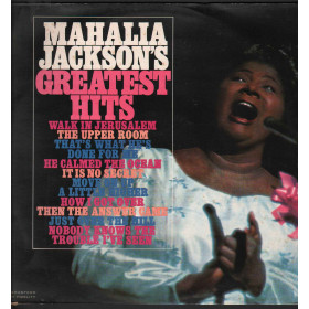 Mahalia Jackson Lp Vinile Mahalia Jackson's Greatest Hits / CBS 32683 Nuovo