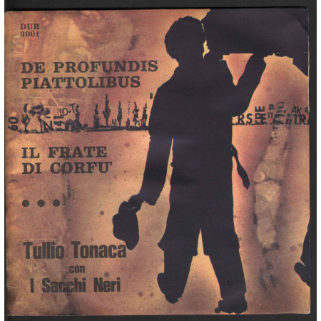 Tullio Tonaca 45 Giri De Profundis Piattolibus / Il Frate Di CorfU Bi-Gui