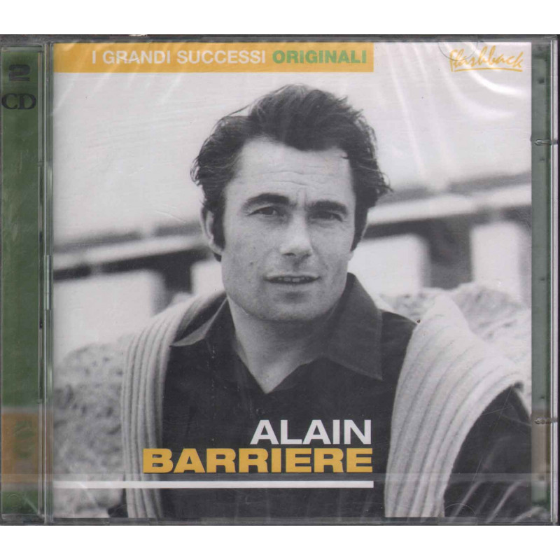 Alain Barriere CD Grandi Successi Originali Flashback RCA 743219343622 Sigillato Alain Barriere CD Grandi Successi Originali Flashback RCA 743219343622 Sigillato