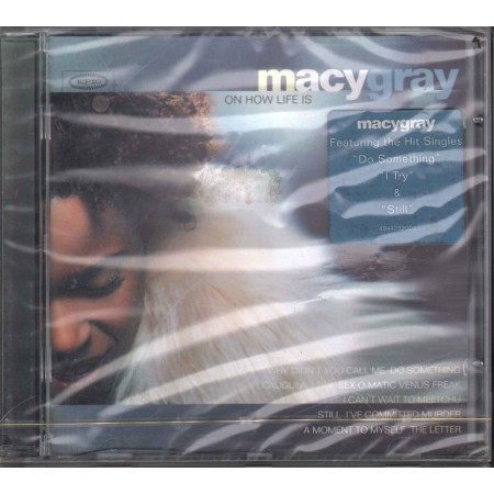 Macy Gray CD On How Life Is l / Clean Slate Epic ‎– 494423 2 Sigillato