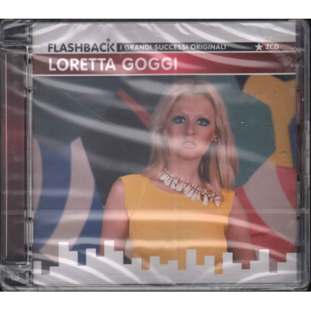 Loretta Goggi 2 CD I Grandi Successi Originali Flashback New RCA Sony Sigillato