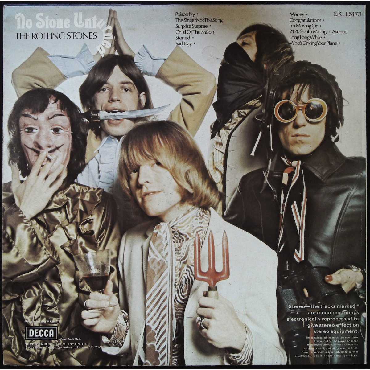 The Rolling Stones - No Stone Unturned / Decca ‎SKLI 5173