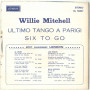 Willie Mitchell ‎Vinile 45 giri 7" Last Tango In Paris -  HL 10407 Nuovo