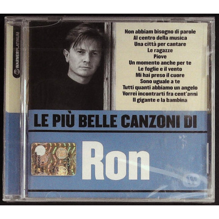 Ron CD Le Piu' Belle Canzoni Di Ron / Warner 5051011-1017-2-4 Sigillato