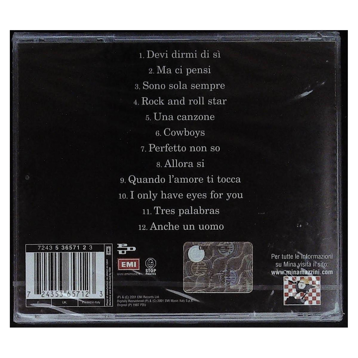 Mina CD Del Mio Meglio N. 9 / EMI PDU Sigillato 0724353657123