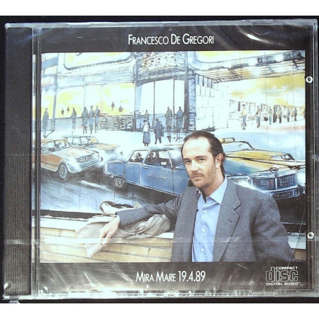 Francesco De Gregori CD Mira Mare 19.4.89 / CBS 465172 2 Sigillato