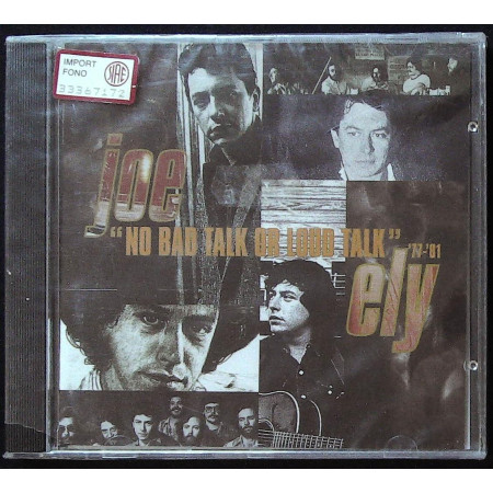 Joe Ely CD No Bad Talk Or Loud Talk 77-81 / Edsel Records ‎– EDCD 418 Sigillato