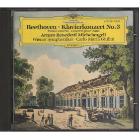 Beethoven / A B Michelangeli CD Klavierkonzert Nos 3 Deutsche Grammophon Nuovo Beethoven / A. B. Michelangeli CD Klavierkonzert Nos. 3 Nuovo 0028942323025