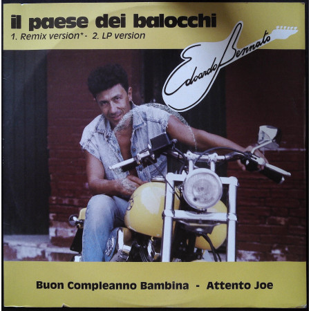 Edoardo Bennato ‎Vinile 12" Il Paese Dei Balocchi / Virgin ‎–VINX 264 Sigillato