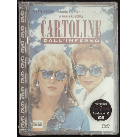 Cartoline Dall'Inferno DVD Meryl Streep / Shirley Maclaine Crystal Box Sigillato