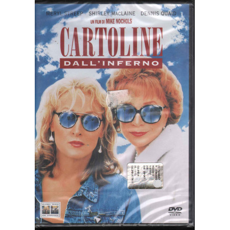Cartoline Dall'Inferno DVD Meryl Streep / Shirley Maclaine Columbia Sigillato