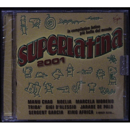 AAVV CD  Superlatina 2001 / EMI 11114 2 Sigillato