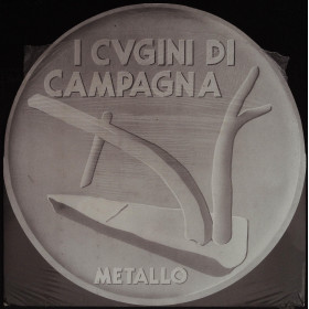 I Cugini Di Campagna Lp Vinile Metallo / Pull QLP 117 Shaped Cover Sigillato I Cugini Di Campagna Lp Vinile Metallo / Pull QLP 117 Shaped Cover Sigillato
