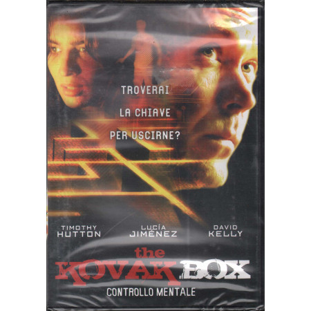 The Kovak Box Controllo Mentale DVD Timothy Hutton / Lucia Jimenez Sigillato