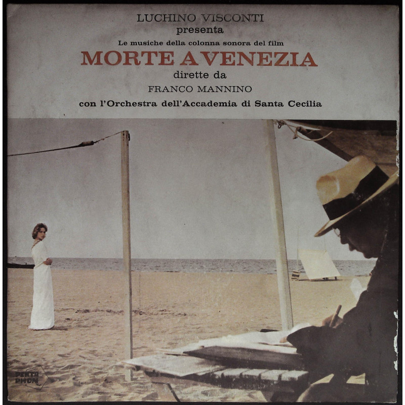 Franco Mannino ‎Orchestra Santa Cecilia Lp Morte A Venezia OST Visconti Nuovo