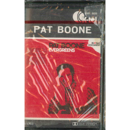 Pat Boone MC7 Evergreens / K-tel ‎– SMI 5032 Sigillata